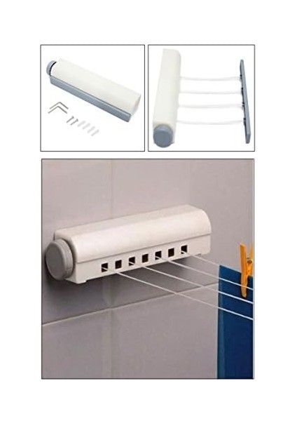 O26YT0516 Pratik Portatif Yeni Nesil Çek As Askılık 4 Ipli Askılık modelleri