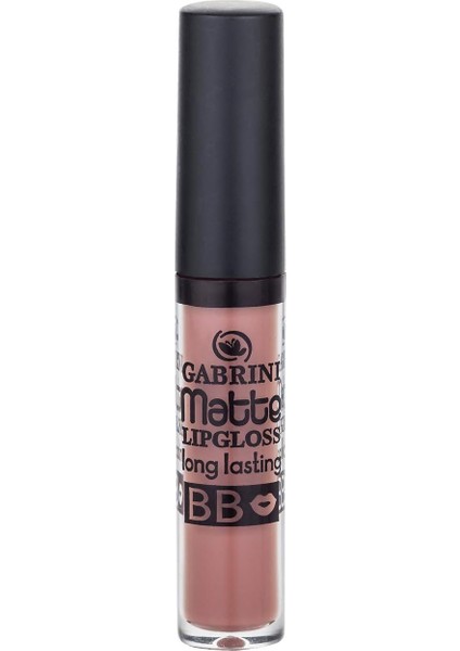 Gabrini Matte Lipgloss Mat Dudak Parlatıcısı (No: 6)