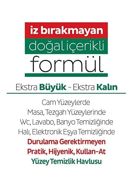 Sleepy Easy Clean Yüzey Temizlik Havlusu&mendili 50 Yaprak