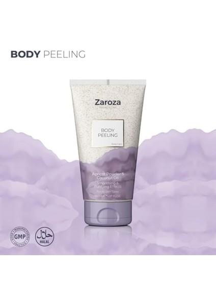 Zaroza Arındırıcı Vücut Peelingi Kayısı Çekirdeği Hindistan Cevizi Yağı 150 ml modelleri