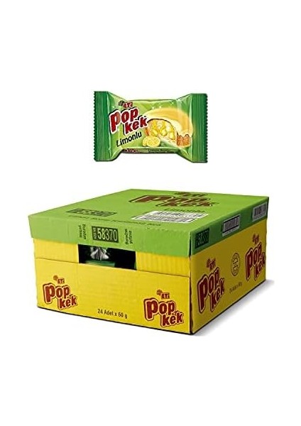 Eti Popkek Limonlu Kek 60 G x 24 Adet modelleri