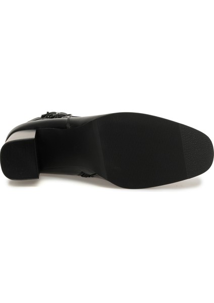 25K-8111 5pr Siyah Kadın Topuklu Bot