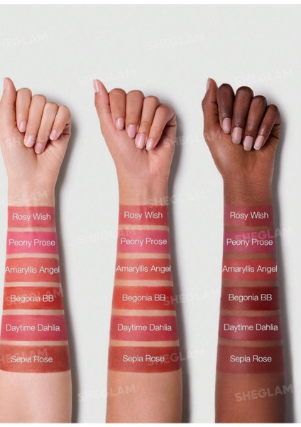 Floral Flush Allık Paleti,6’lı Pembe Ton, Uzun Süre Kalıcı modelleri