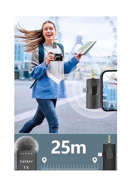 MC12 Tekli Mikrofonu, Kablosuz, Tak Çalıştır, Profesyonel Ses Kaydı, Siyah fiyatları