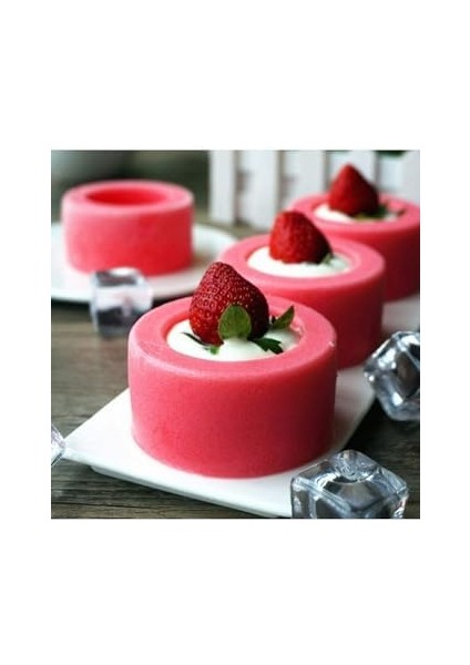 Winky Silikon Profesyonel Halka Pasta Sabun Çikolata Kek Kalıbı 6'lı Beyaz fiyatları