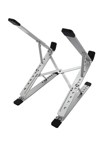 Kaliteli Tok Alüminyum Dizüstü Bilgisayar Notebook Standı Yüksekliği Ayarlanabilir 30CM Maksimum Yükseklik Stand Taşınabilir Yükseltici MacBook Uyumlu Tüm Dizüstü Bilgisayar 10-16 Inç N8 modelleri