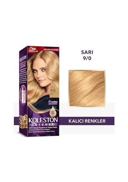 Koleston Intense 9-0 Sarı Saç Boyası fiyatları