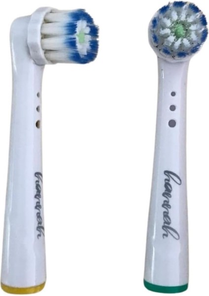 Hannah 3 Paket Yedek Fırça Başlıkları, Oral B Braun Için 12 Adet Elektrikli Diş Fırçası Başlığı, EB17-P Yumuşak Fırça Başlıkları Oral B Pro 1000/3000/5000, Vitality Smart Genius Serisi modelleri