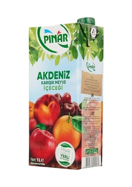 Pınar Meyveli Içecek Akdeniz 1l x 12 Adet modelleri