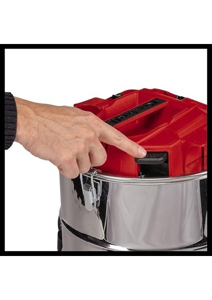 Akülü Kül Süpürgesi Te-Av 18/15 Li C-Solo Power X- (18V, 100 Mbar Emiş Gücü, 15 L Hazne, Filtre Temizleme Sistemi, Akü Dahil Değildir) - 2351700 modelleri