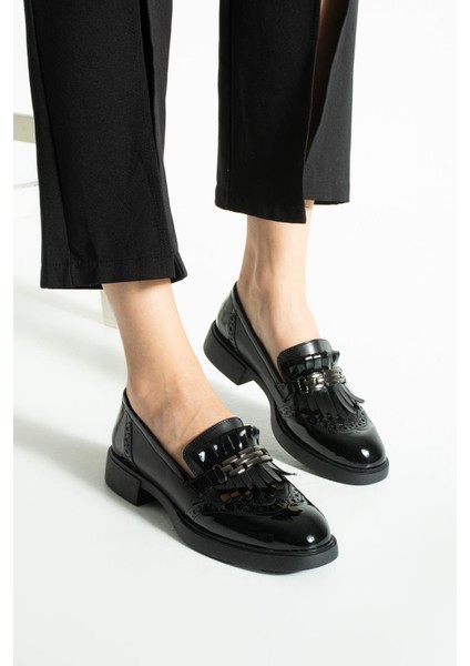 Kadın Püsküllü Günlük Loafer Corvia - Siyah fiyatları