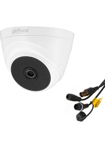 Dahua HAC-T1A21-0280B Dome 2 Mp 2.8mm Lens Gece Görüşlü Güvenlik Kamerası