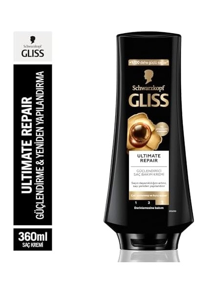 Gliss Ultimate Repair Saç Bakım Kremi 360 ml modelleri