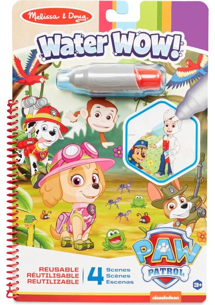 & Doug Paw Patrol Water Wow! Sihirli Su ile Seyahat Aktivite Defteri