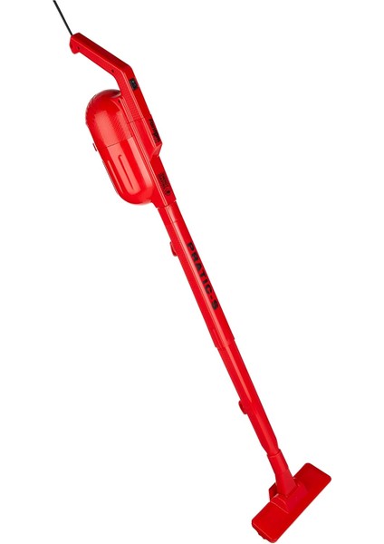 P1200 Pratik Elektrikli El Tipi Süpürge 500 Wattage, Kırmızı