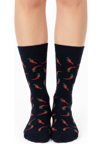Pepper Socks – Desenli Unisex Soket Çorap modelleri
