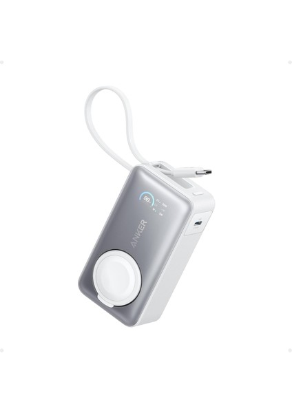 Maggo Power Bank (10K, 35W, Uyumlu) Beyaz