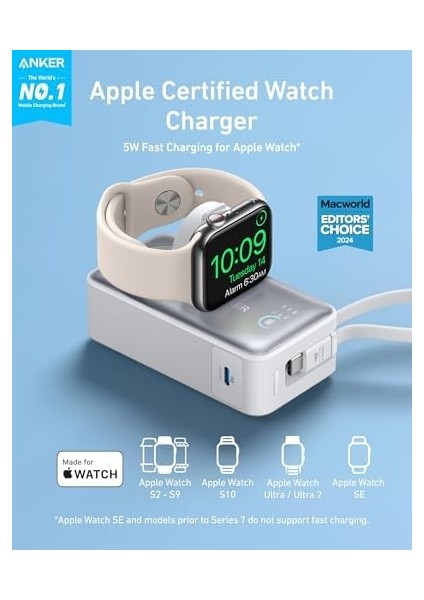 Maggo Power Bank (10K, 35W, Uyumlu) Beyaz modelleri