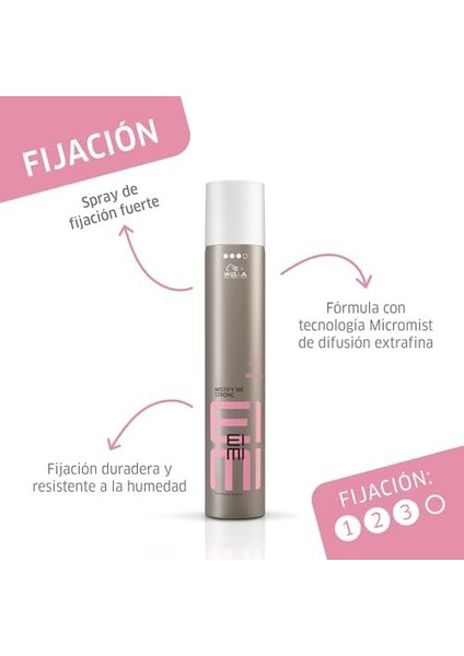 Wella Professionals Saç Şekillendirici Eimi Mistify Me Strong Hold Fast Drying Saç Spreyi 500 ml