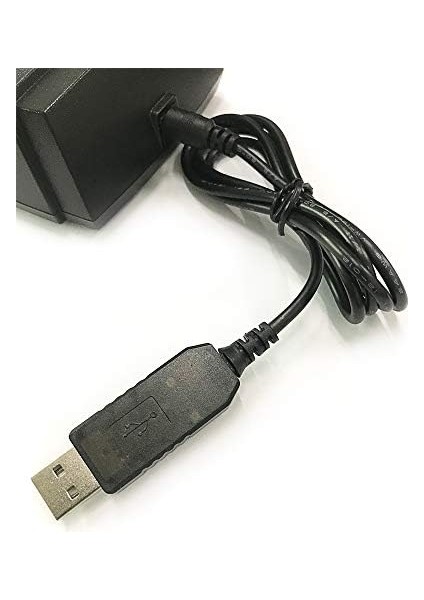 Btech Btech Dmr-6x2, Anytone, Tyt, Diğer Cihazlar Için USB Akıllı Dönüştürücü Kablosu (12 V) USB Trafo Kablosu (Standart 5,5 mm Varil Konektörü) modelleri