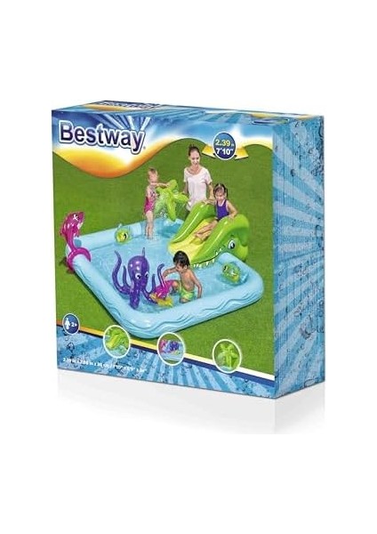 Fantastik Akvaryum Şişirilebilir Çocuk Su Oyun Merkezi modelleri