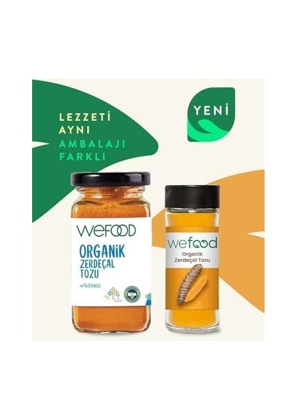 Wefood Organik Zerdeçal Tozu 55G fiyatları