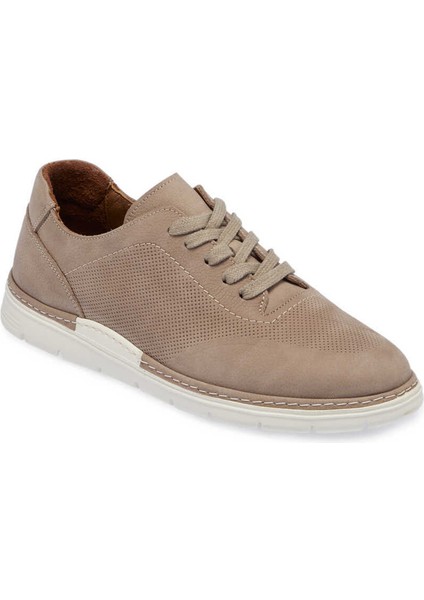 Gri Hakiki Nubuk Deri Erkek Sneaker - E24I1AY56855-A40 indirimleri