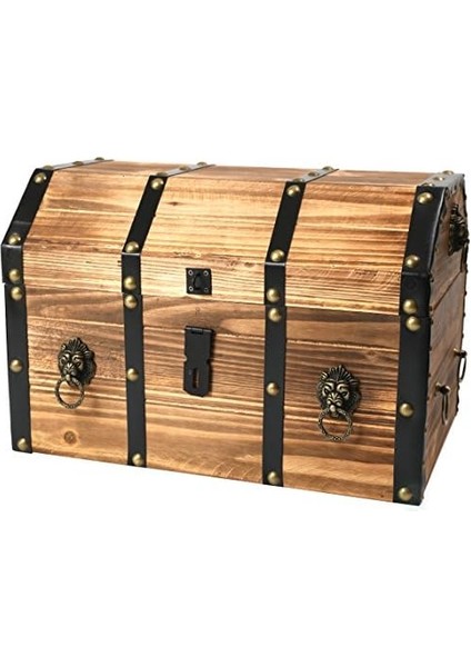 QI003319L Büyük Ahşap Dekoratif Aslan Yüzükler Kilitlenebilir Mandal ve Kilitli, fiyatları