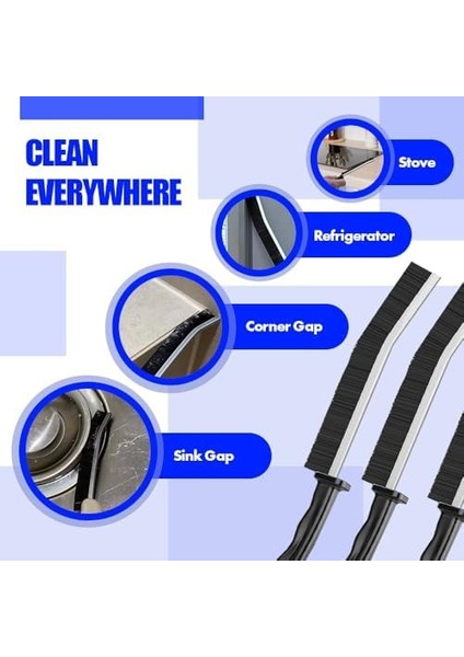 Çatlak Temizleme Fırçası, Sert Kıllı Çatlak Temizleme Fırçası, Çatlak Fırçası - Çok Amaçlı Pencere Oluk Temizleme Fırçası, Boşluk Temizleme Fırçası, Temizlik Için Duş Fırçası - Derin Mutfak Temizleme fiyatları