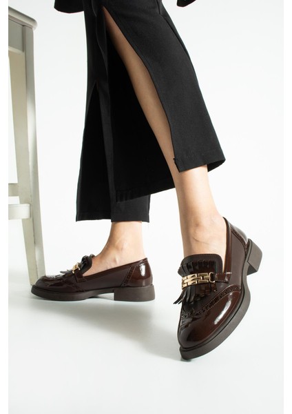 Kadın Püsküllü Günlük Loafer Corvia - Kahverengi fırsatları