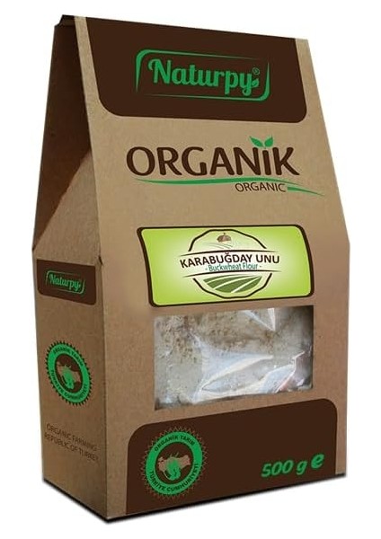 Naturpy Organik Çiğ Karabuğday Unu