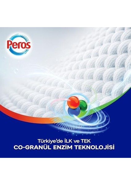 Peros Toz Çamaşır Deterjanı Göz Alıcı Beyazlar 1500 G