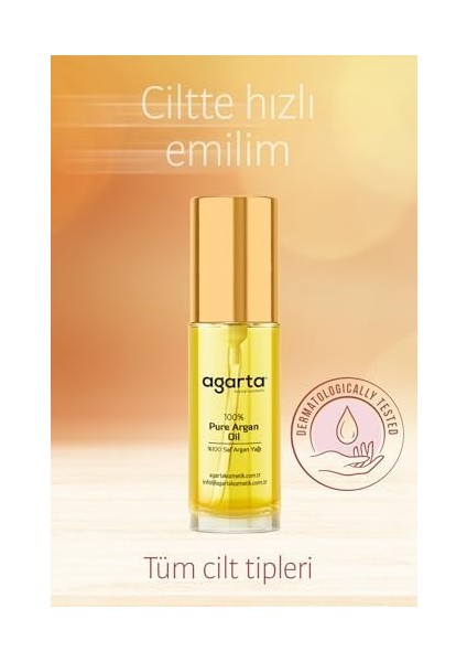 AGARTA%100 Saf Argan Yağı