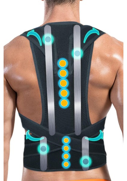 Ankaflex-Dik Duruş Korsesi Kamburluk Önleyici Korse Erkek Bayan Bel Sırt Omuz Dik Durmak Yürümek Için Korse modelleri