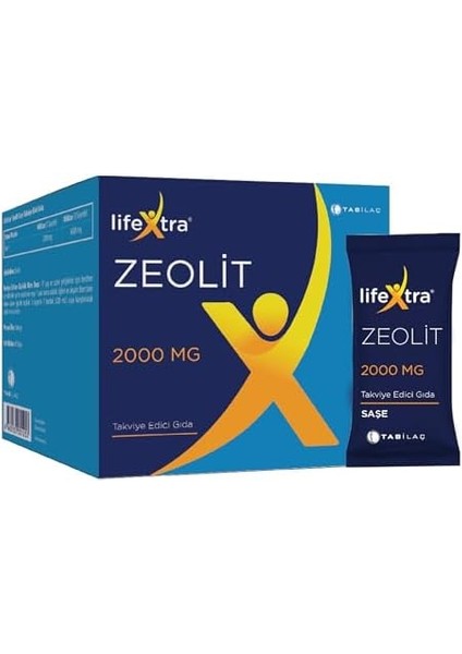 Lifextra Zeolit 2000 Mg 45 Saşe