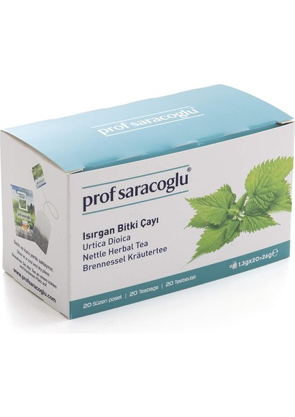 Prof Saracoglu Isırgan 20'li Bitki Çayı