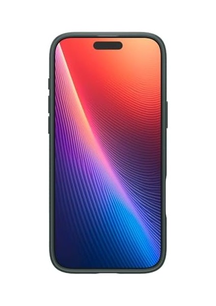 16 Pro Max ile Uyumlu Ince Kılıf Air Hava Kanalı Teknolojisi Askeri Sınıf Koruma Abyss Green Dokulu Yüzey Kapak - ACS07990 fiyatları