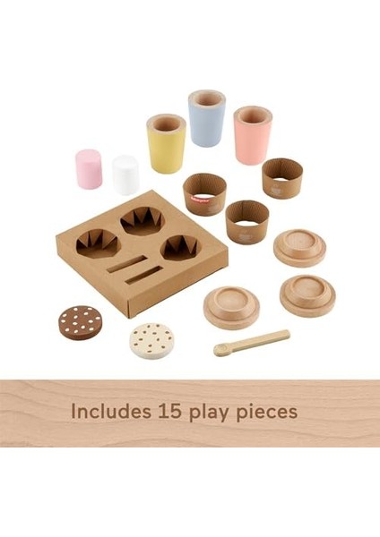 Price Ahşap Kahve Seti modelleri