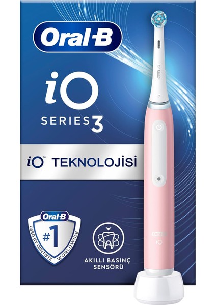 Oral-B Io 3 Şarjlı Diş Fırçası - Pembe fiyatları