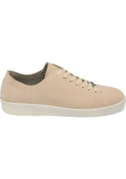 Bej Hakiki Nubuk Deri Erkek Sneaker - E24I1AY56831-B23