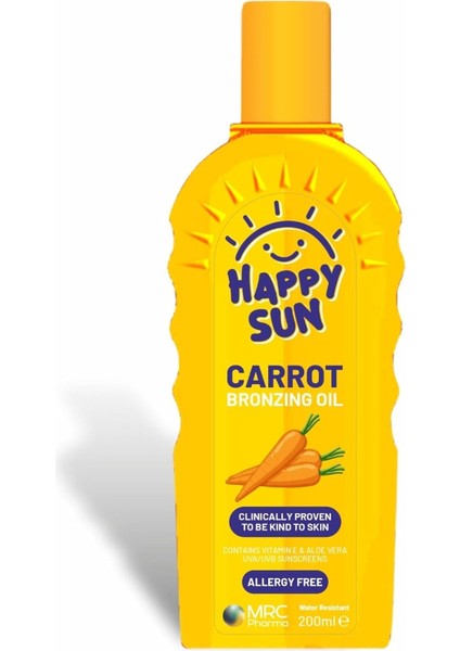 Happy Sun Carrot Havuç Yağı