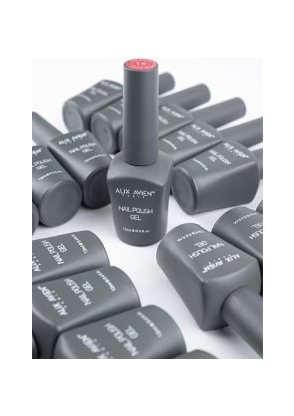 Alıx Avıen Uv Kalıcı Mercan Jel Oje 43 - Gel Polish - 12 ml modelleri