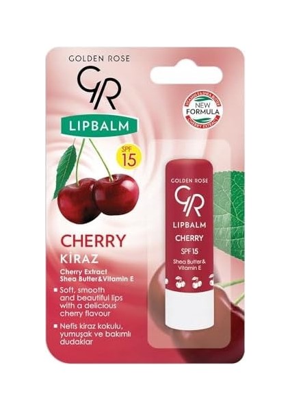 Golden Rose Lip Balm Dudak Bakım Kremi Spf 15 Cherry No:07 fiyatları