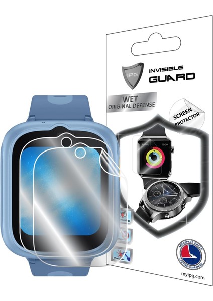 Tcl MT48 Akıllı Çocuk Saati ile Uyumlu Ipg Hydrogel Ekran Koruyucu (2 Adet)