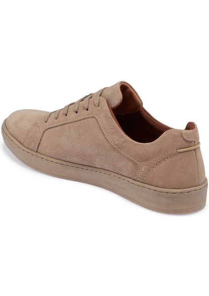 Vizon Hakiki Nubuk Deri Erkek Sneaker - E24I1AY56825-A65