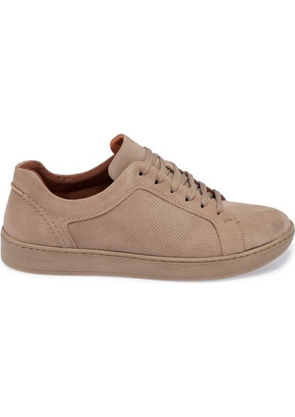 Vizon Hakiki Nubuk Deri Erkek Sneaker - E24I1AY56825-A65
