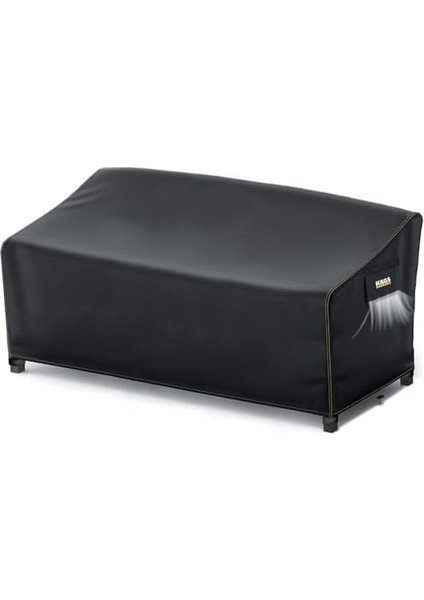 Çift Kişilik Bahçe Koltuk Örtüsü, Koruma Kılıfı, Su Geçirmez Açık Hava Bahçe Mobilya Kılıfları, Dış Mekan Kılıfı Örtü Branda, Ağır Hizmet Tipi, 215-90-90CM - Siyah fiyatları