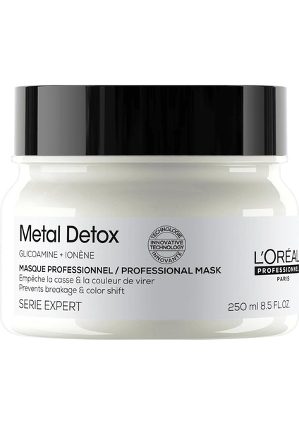 L'oréal Professionnel Paris Serie Expert Metal Detox Renkli ve Açıcı ile Işlem Görmüş Saçlar Için Metal Karşıtı Saç Bakım Maskesi 250ML fiyatları
