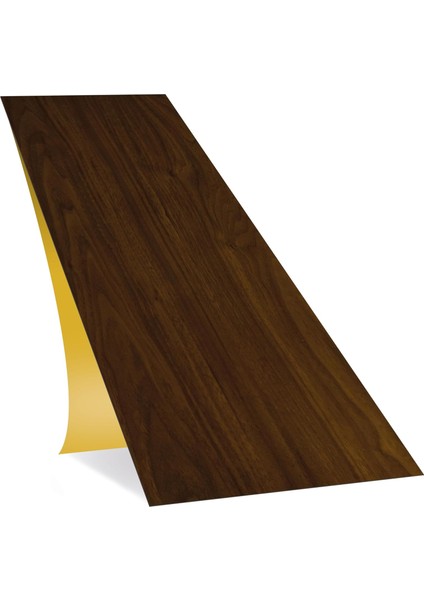 Kendinden Yapışkanlı Teak Desenli Pvc Kaplama Yer Döşemesi 25X80 cm / 5 Adet / 1 M²