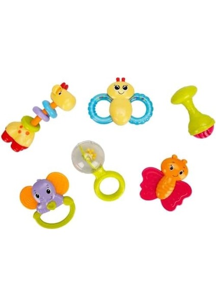 Çıngırak/dişlik Sevimli Hayvanlar 6 Parça fiyatları